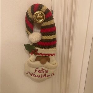 Festive Santa Door Hanger